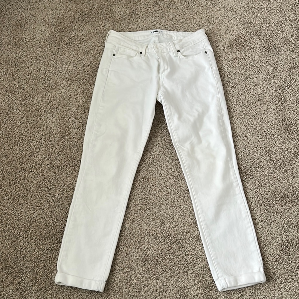 Paige white jeans